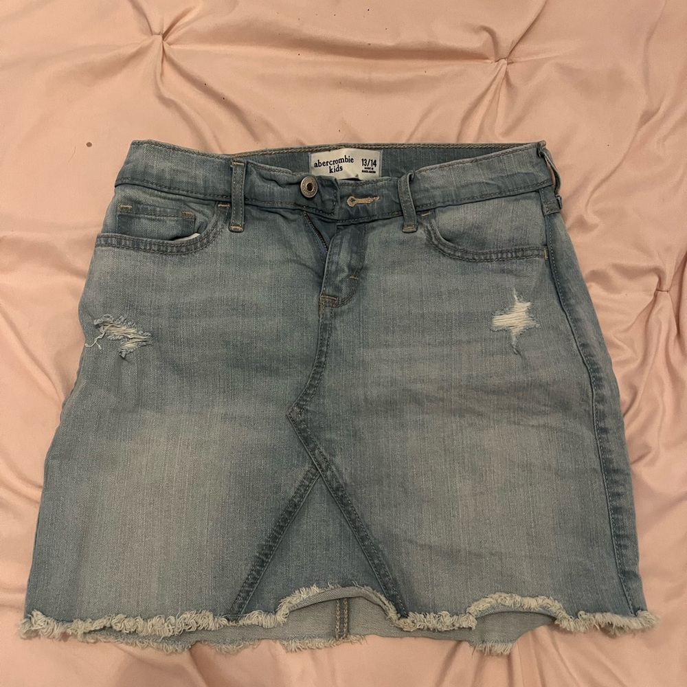 Abercrombie kids Jean skirt